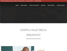 Tablet Screenshot of darrylhaleybnb.com